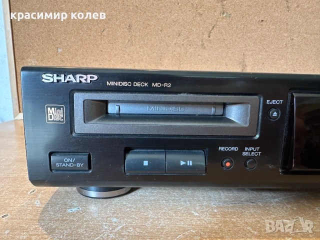мини диск "SHARP MD-R2", снимка 2 - Декове - 53757061
