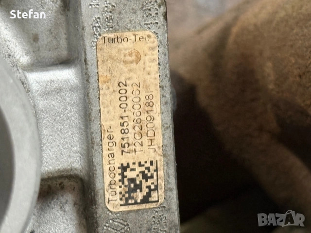Турбо Garret GT1646MV за 1.9 tdi, снимка 4 - Части - 52953171