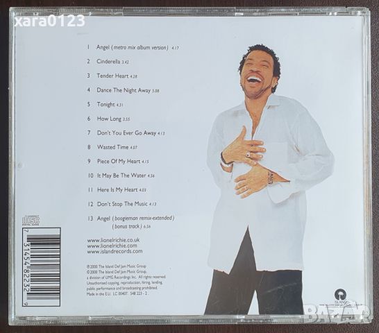 Lionel Richie – Renaissance, снимка 2 - CD дискове - 46361070