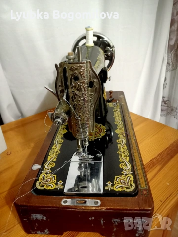 Ретро шевна машина с електрически педал, снимка 6 - Други машини и части - 53053443