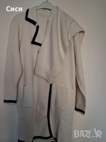 Дамски комплекти финно плетиво в два цвята 