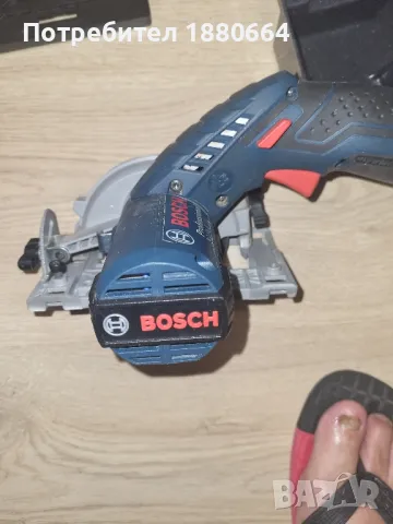 Циркуляр BOSCH 10.8V, снимка 2 - Други инструменти - 46975202