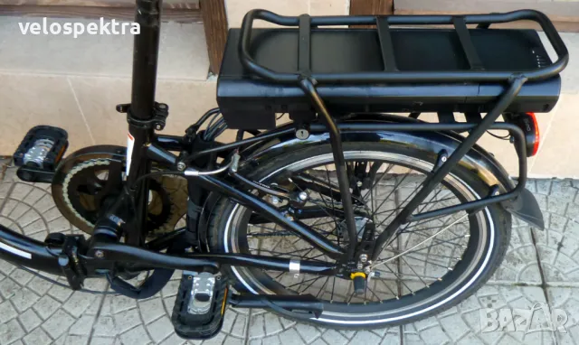 Електрически ЕНИК Изи- сгъваем "пони" ! На 170 км. Като НОВ ! 20 цола !, снимка 6 - Велосипеди - 50243616