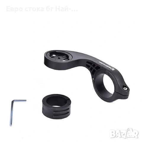 VeloChampion Предна GPS стойка за кормило за компютър, съвместима с Garmin 130/530/540/820/830/840/1, снимка 2 - Части за велосипеди - 53893739