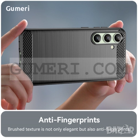 Samsung Galaxy S24 FE Гръб "Карбон Шарк", снимка 7 - Калъфи, кейсове - 52174736