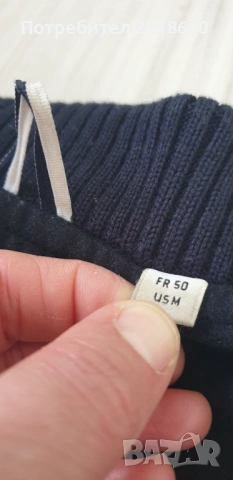 Lacoste / Wool Bomber Mens Size 50 / L  ОРИГИНАЛ!  Мъжко Вълнено бомбер Яке, снимка 5 - Якета - 53022968