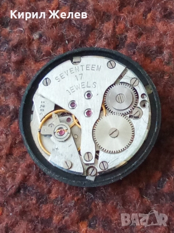 Механизъм с циферблат от стар ръчен часовник 52087, снимка 7 - Мъжки - 52253725