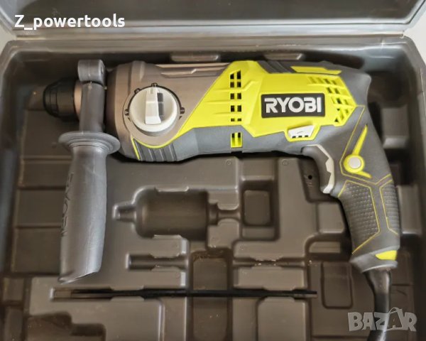 ПЕРФОРАТОР RYOBI RSDS680-K 2.10 J, SDS PLUS, 680 W, КУФАР, снимка 2 - Винтоверти - 50250470