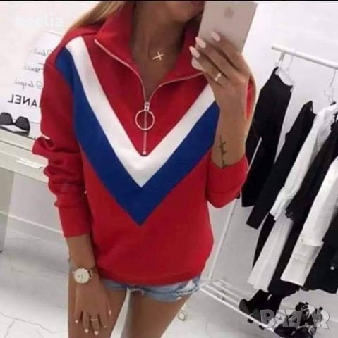 дамска блуза, снимка 1 - Блузи с дълъг ръкав и пуловери - 45656083