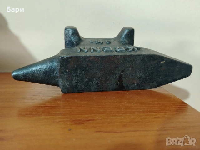 Стара малка наковалня от Германия 3кг., снимка 8 - Други ценни предмети - 54186642