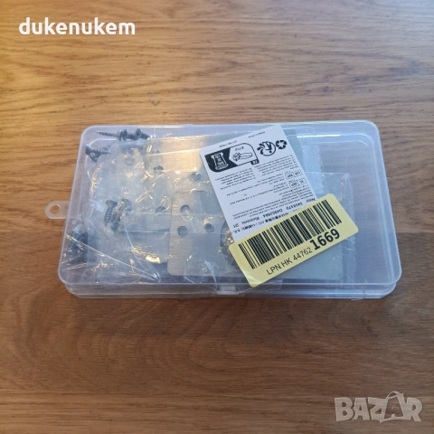 Комплект плочи за ремонт на панти – 8 бр. + 48 винта, снимка 11 - Шкафове - 53333562