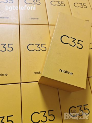 ПРОМО!!! Realme C35 4+4 GB Ram 128GB памет,нови,демонстрационни телефони, снимка 3 - Други - 45770380