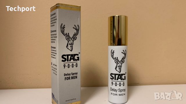 Спрей за забавяне задържане на мъжки оргазъм STAG 9000 20 ml., снимка 1 - Други - 46623653