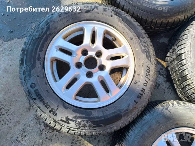 Джанти с зимни гуми за Хонда CR-V, снимка 4 - Гуми и джанти - 52102442