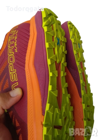 La Sportiva Karacal Обувки Маратонки Планинско Бягане 44 UK9.5 US10.5 на 7-8км!, снимка 9 - Маратонки - 51436037