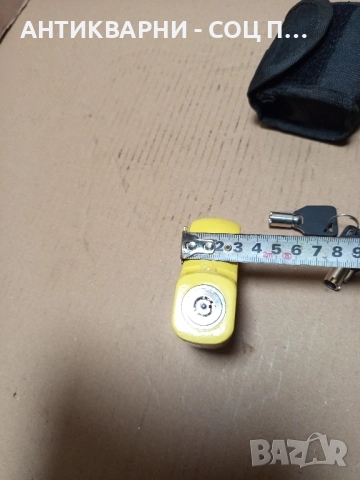 Старо Чисто Ново Дисков Заключващ Механизъм Катинар За Мотоциклети 0.600кг., снимка 10 - Антикварни и старинни предмети - 52368944