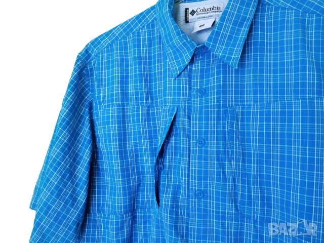 (144,90 лв.) ОФЕРТА °°° Columbia Titanium PRO / L* / мъжка риза лятна с къс ръкав / състояние: ново, снимка 6 - Спортни дрехи, екипи - 45250451