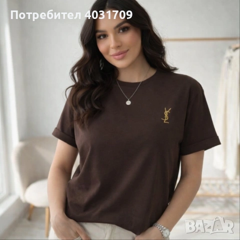 Тениска YSL , снимка 2 - Тениски - 53585956