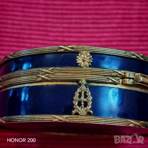 Стара френска кутийка за енфие 19-ти век. , снимка 5 - Антикварни и старинни предмети - 54218590