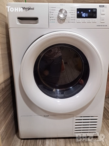 Сушилня с термопомпа Whirlpool: свободностояща, 8,0 кг - FFT M11 8X3 EE