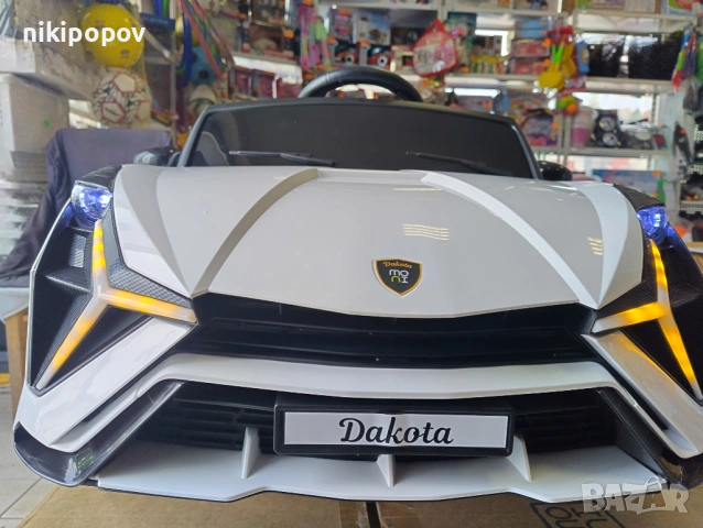 PORSCH Акумулаторна кола DAKOTA бял