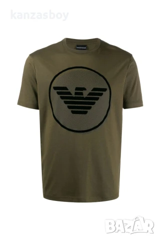 emporio armani - страхотна мъжка тениска ХЛ, снимка 2 - Тениски - 50463616