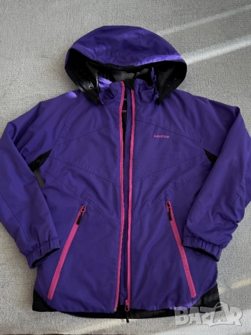 Дамско лилаво ски яке SKOGSTAG , снимка 4 - Якета - 51808155
