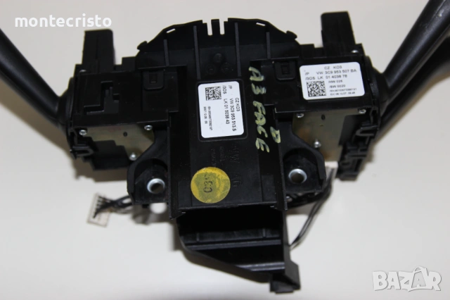 Превключватели Audi A3 8P 2008-2012г 3C9953507BA / 3C9953513S темпомат лост лостчета чистачки мигачи, снимка 5 - Части - 54212699