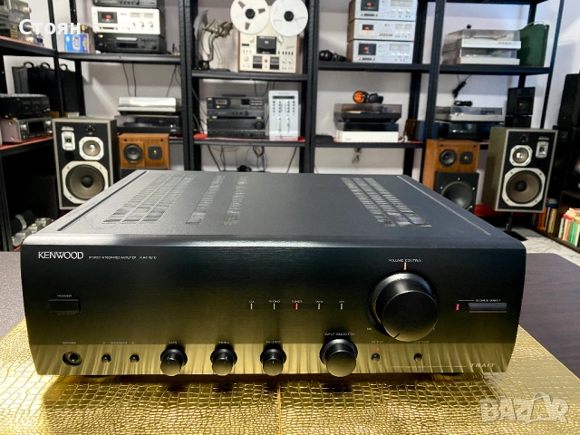 Транзисторен усилвател Kenwood, снимка 2 - Ресийвъри, усилватели, смесителни пултове - 53341300