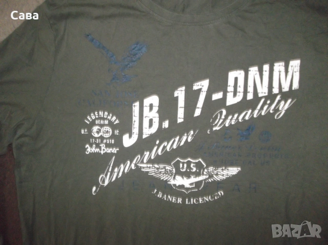 Блузи DESIGUAL , JOHN BANER  мъжка,ХЛ и  2ХЛ  /синя,зелена/, снимка 5 - Блузи - 42437076