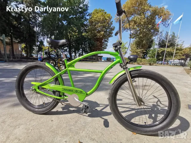 Колело Чопър Beach Cruiser Велосипед с вътрешни скорости Shimano, снимка 2 - Велосипеди - 47074374