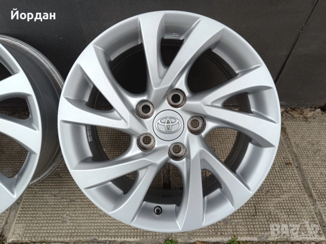ОРИГИНАЛНИ джанти 16 '' цола 5x114,3 TOYOTA AURIS / Тойота 60,1 ET45, снимка 10 - Гуми и джанти - 52859419