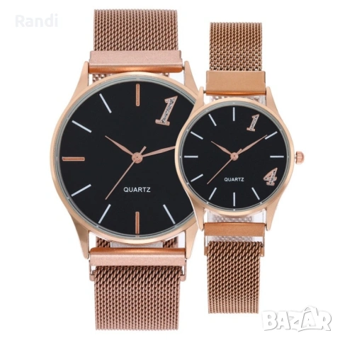 Елегантни часовници за двойки с изчистен дизайн W WATCH18, снимка 5 - Дамски - 53224169