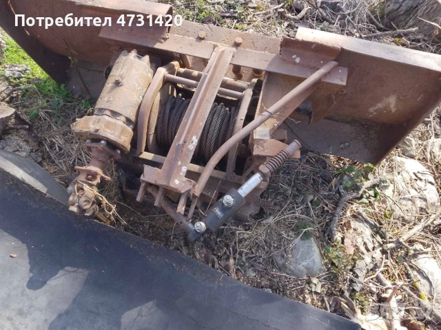 Навесна лебедка за трактор, снимка 4 - Селскостопанска техника - 53840960