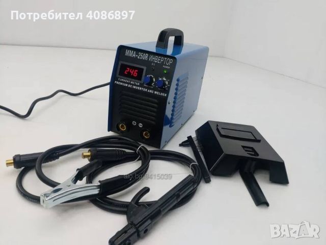 Електрожен Volt Electric 250 R BLUE Инверторен Дигитален ДИСПЛЕЙ, снимка 3 - Други машини и части - 44974708