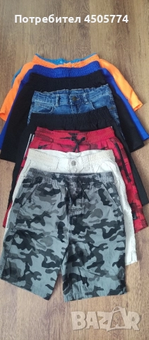 Къси панталони за момче 8 броя за 10 лв.