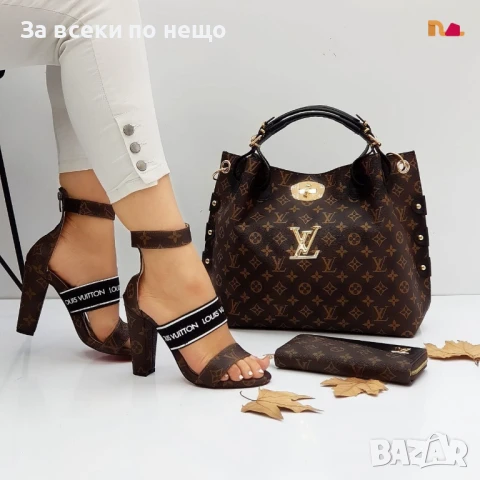 Louis Vuitton Дамски Сандали На Ток Луис Витон Код A639