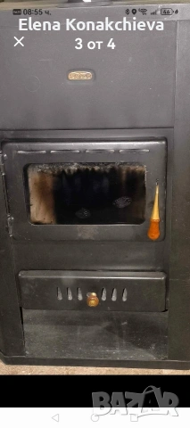 СПЕШНО камина с водна риза прити100евро 