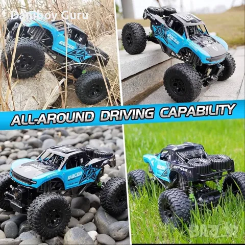 RC камион в мащаб 1:12 4WD  25км/ч Амфибия Monster Truck, снимка 6 - Коли, камиони, мотори, писти - 48832094