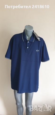 Paul & Shark Pique Cotton Mens Size 4XL и 3XL НОВО! ОРИГИНАЛНИ Тениски!, снимка 4 - Тениски - 45455556