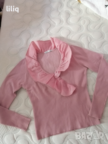 Francy & co оригинална вълнена блуза, снимка 1 - Блузи с дълъг ръкав и пуловери - 44949101