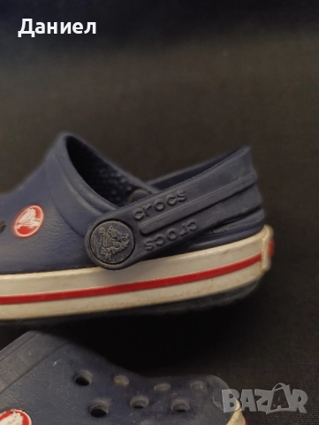 Бебешки чехли Crocs , снимка 4 - Детски сандали и чехли - 51684260