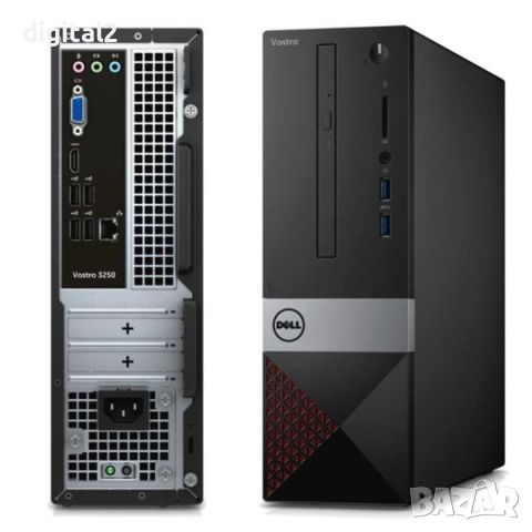 DELL Vostro D13S Desktop, Core i3 8th Gen, 8 GB,SSD 256 + 1 TB HDD 24м Гаранция, снимка 5 - Работни компютри - 46685188