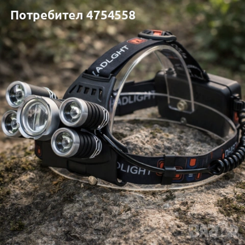 Мощен Led челник 5 в 1 с регулируем ъгъл, снимка 2 - Други - 53843071