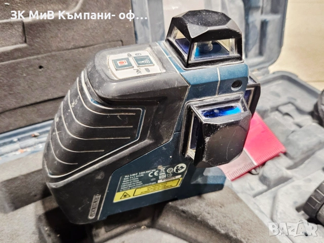 Линеен лазер Bosch GLL 3-80 P 07145-25, снимка 3 - Други инструменти - 53163307