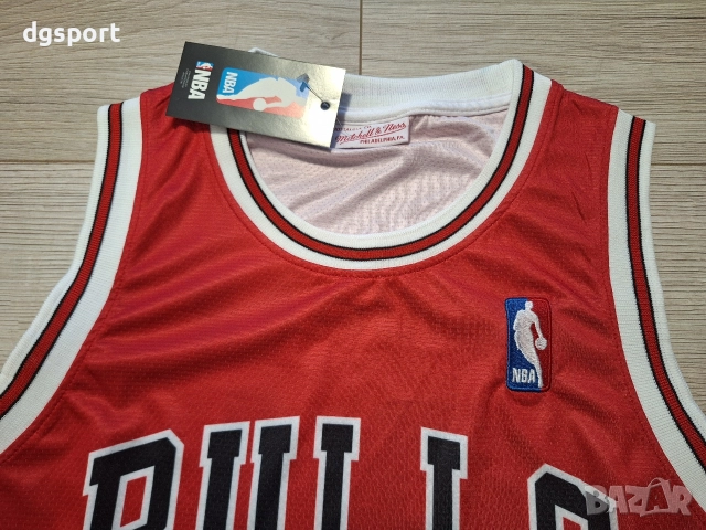 Баскетболен потник на Денис Родман #Чикаго Булс #91# Mitchell&Ness!, снимка 4 - Баскетбол - 52572318