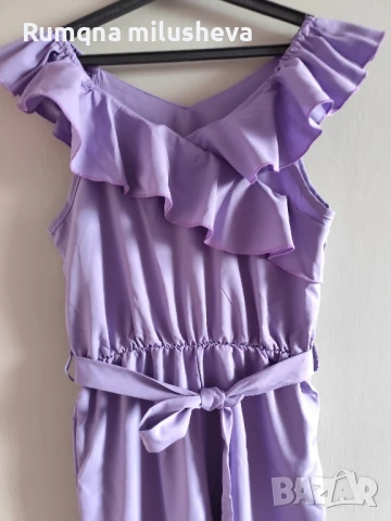 Гащеризон и рокля за момиче 146/150 ръст, снимка 3 - Детски комплекти - 51017185