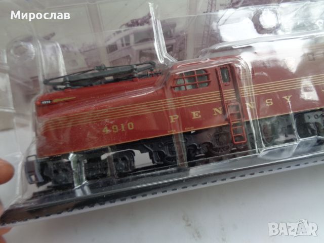 ATLAS 1:87 H0 CLASS GG1 4910 ЛОКОМОТИВ ВЛАК ЖП ВАГОН МОДЕЛ, снимка 6 - Колекции - 45878379