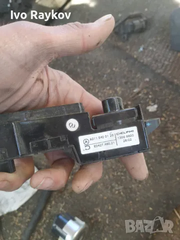 Модул индикация скорости A 211 542 01 26  ,Mercedes W211, снимка 4 - Части - 50338487