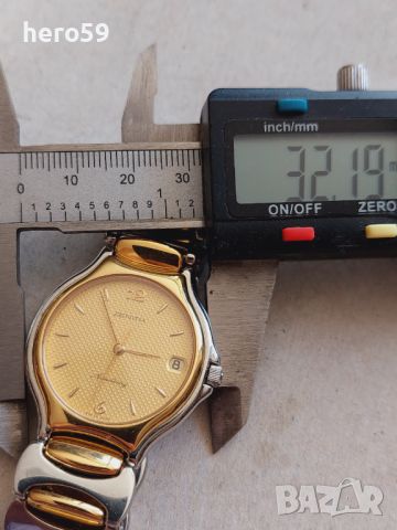 Зенит-Zenith,унисекс,злато- стомана,кварц-дамски часовник, снимка 8 - Мъжки - 12651436